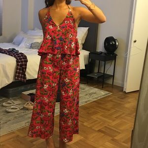 Zara floral Jumpsuit